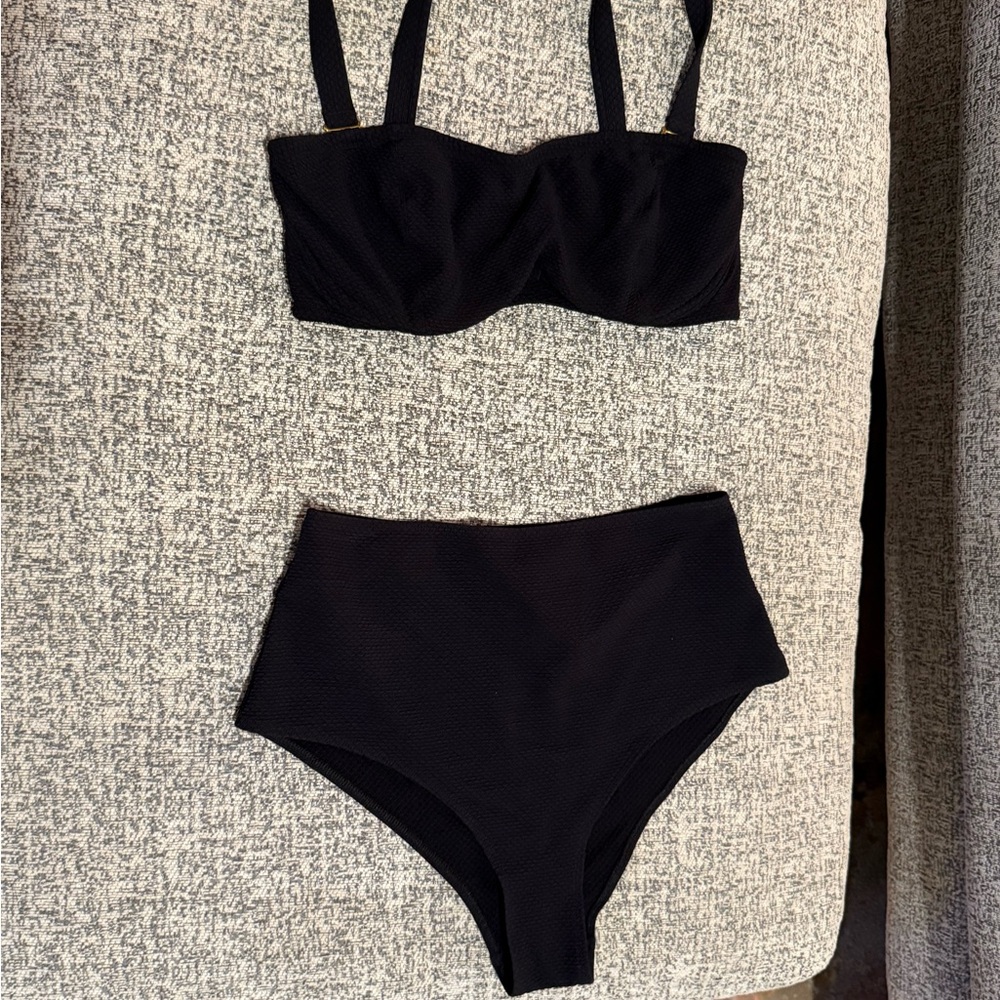Ysé Paris Bikini Set – Rêve d’Horizon (Black)